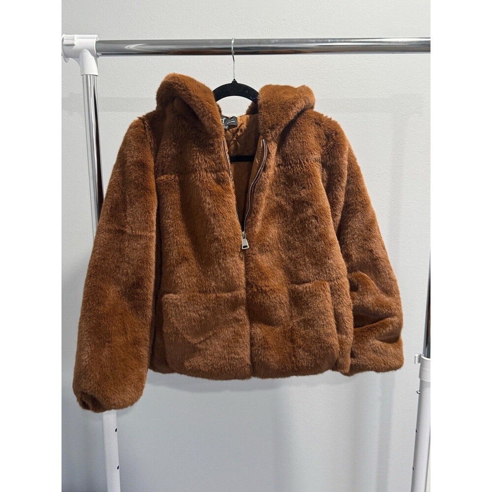 Zara faux fur jacket women; New-unworn, size M, Original tag $109, NWOT